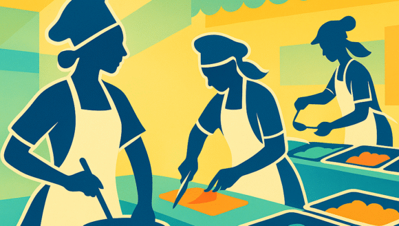 Když je kuchyně srdcem školy